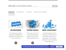 Tablet Screenshot of bruxelles-coaching.be